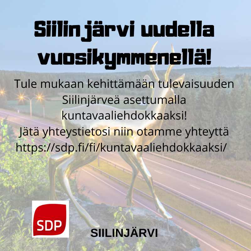 Kuntavaaleissa valitaan he, jotka vaikuttavat meidän kaikkien arkeen.